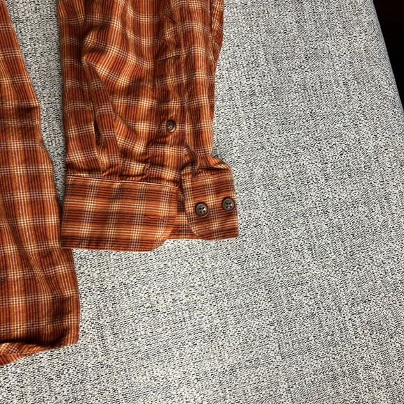 BIT & BRIDLE Western Long Sleeve Plaid Men's Button DownShirt - Size 2X - Picture 6 of 8